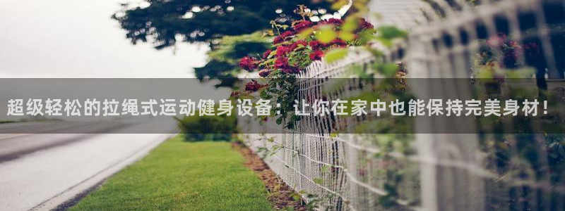 意昂体育4注册：超级轻松的拉绳式运动健身设备：让你在家中也能
