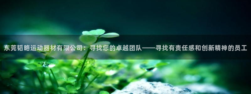意昂体育4招商电话号码是多少号：东莞韬略运动器材有限公司：寻