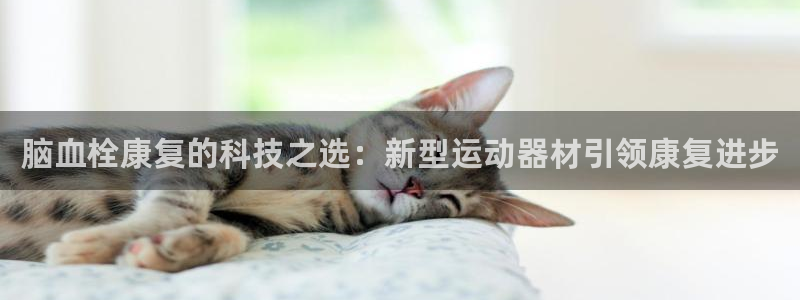 意昂体育4招商电话地址：脑血栓康复的科技之选：新型运动器材引